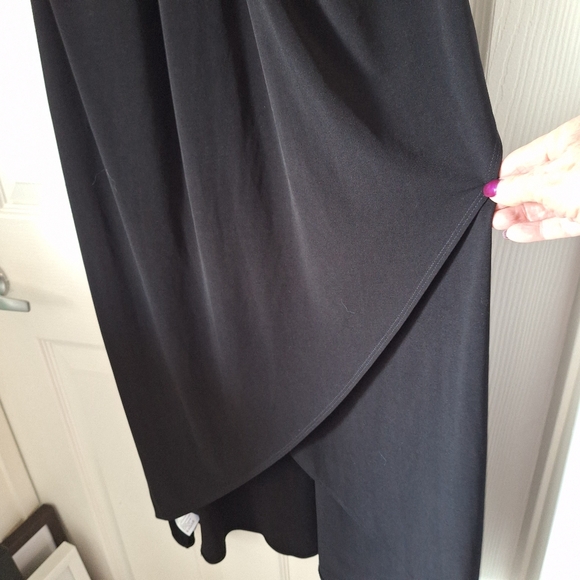 Tommy Bahama women's halter midi dress black  large - Picture 5 of 5